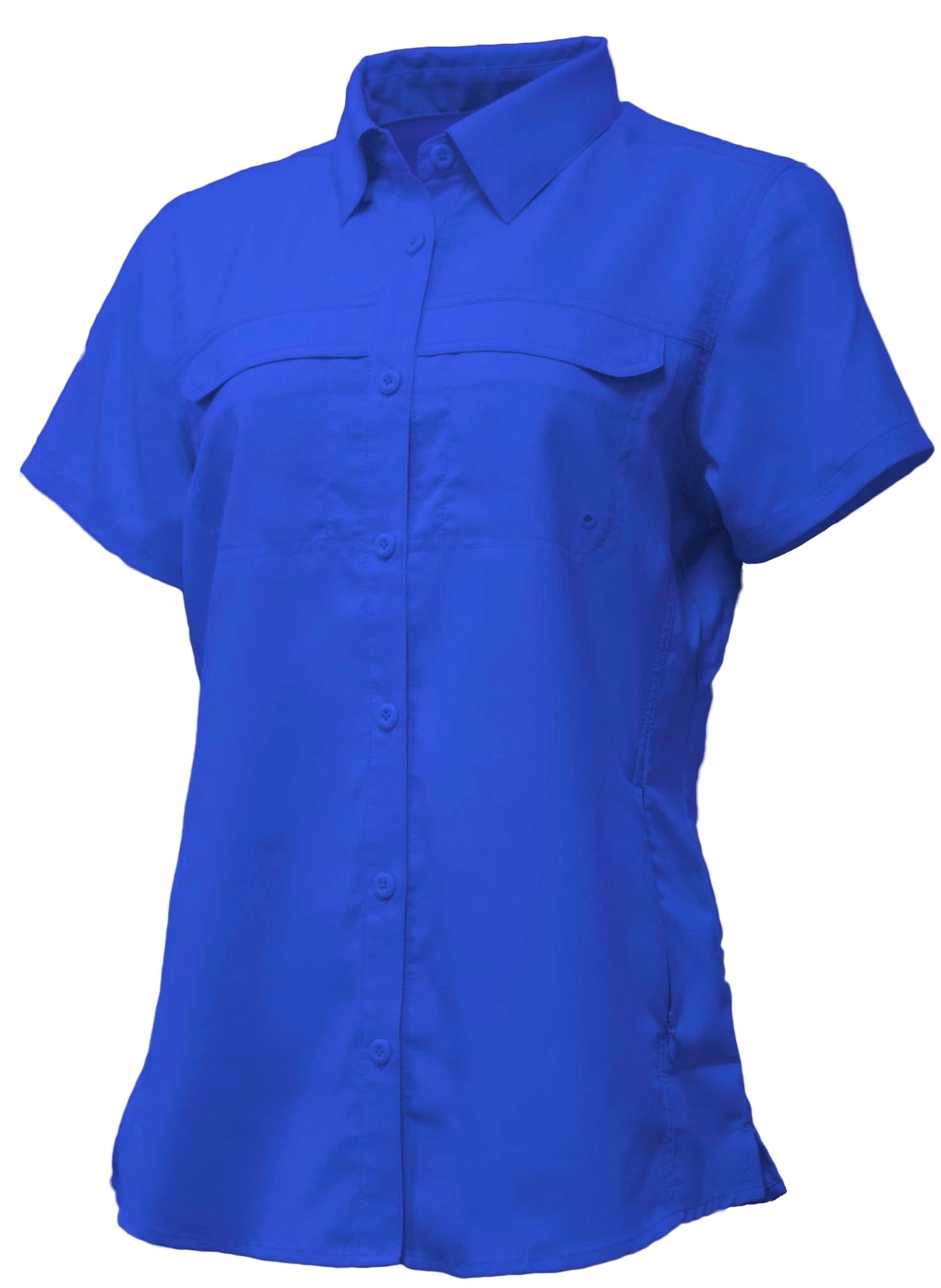3101 Ladies Short Sleeve Fishing Shirt Stitch-N-Print