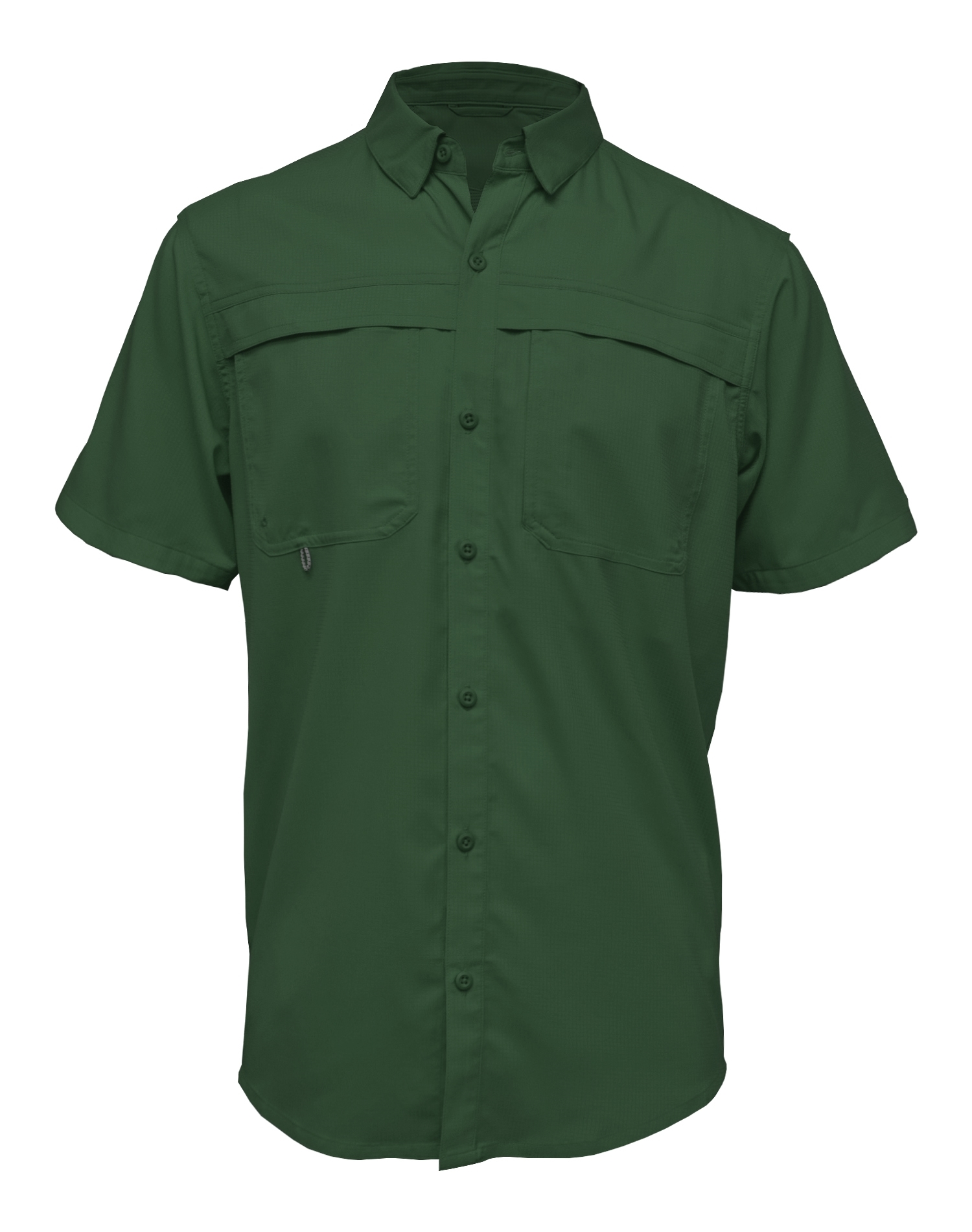 3100 Men's Short Sleeve Fishing Shirt Stitch-N-Print