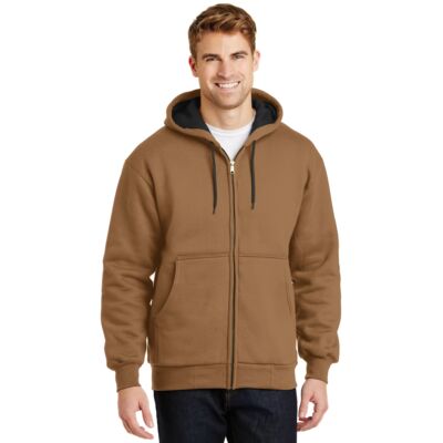 CornerStone Heavyweight Full Zip Hooded Sweatshirt with Thermal Lining CS620 Heavyweight Full Zip Hooded Sweatshirt with Thermal Lining Thumbnail