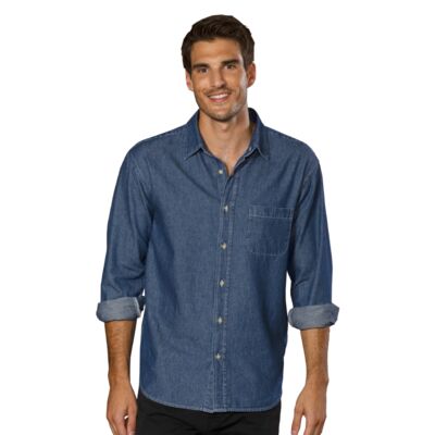 Blue Generation BG8207 Men’s L/S Untucked Denim BG8207 BG8207 Men’s L/S Untucked Denim Thumbnail