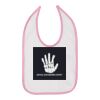 Infant Contrast Trim Premium Jersey Bib Thumbnail