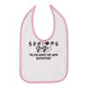 Infant Contrast Trim Premium Jersey Bib Thumbnail