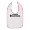 Infant Contrast Trim Premium Jersey Bib Thumbnail