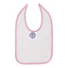 Infant Contrast Trim Premium Jersey Bib Thumbnail