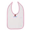 Infant Contrast Trim Premium Jersey Bib Thumbnail