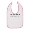 Infant Contrast Trim Premium Jersey Bib Thumbnail